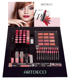 Pakket Counter Display  Lips