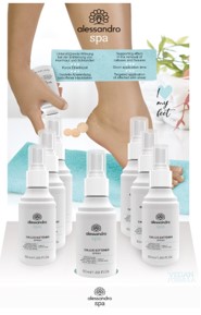 Spa Foot Callus Softener Spray Display
