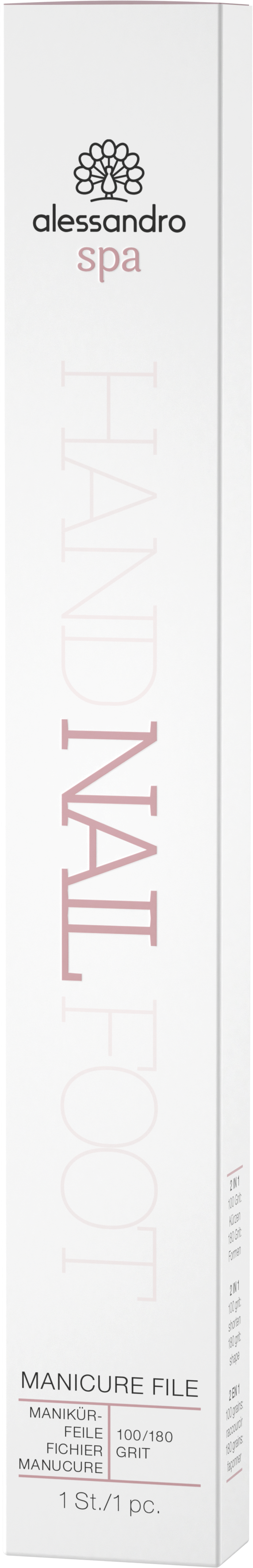 Spa Nail Care Manicure File 100/180